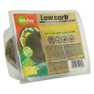 BUŁKI HAMBURGEROWE LNIANE KETO BEZGLUTENOWE BIO (2 szt.) 160 g – BALVITEN