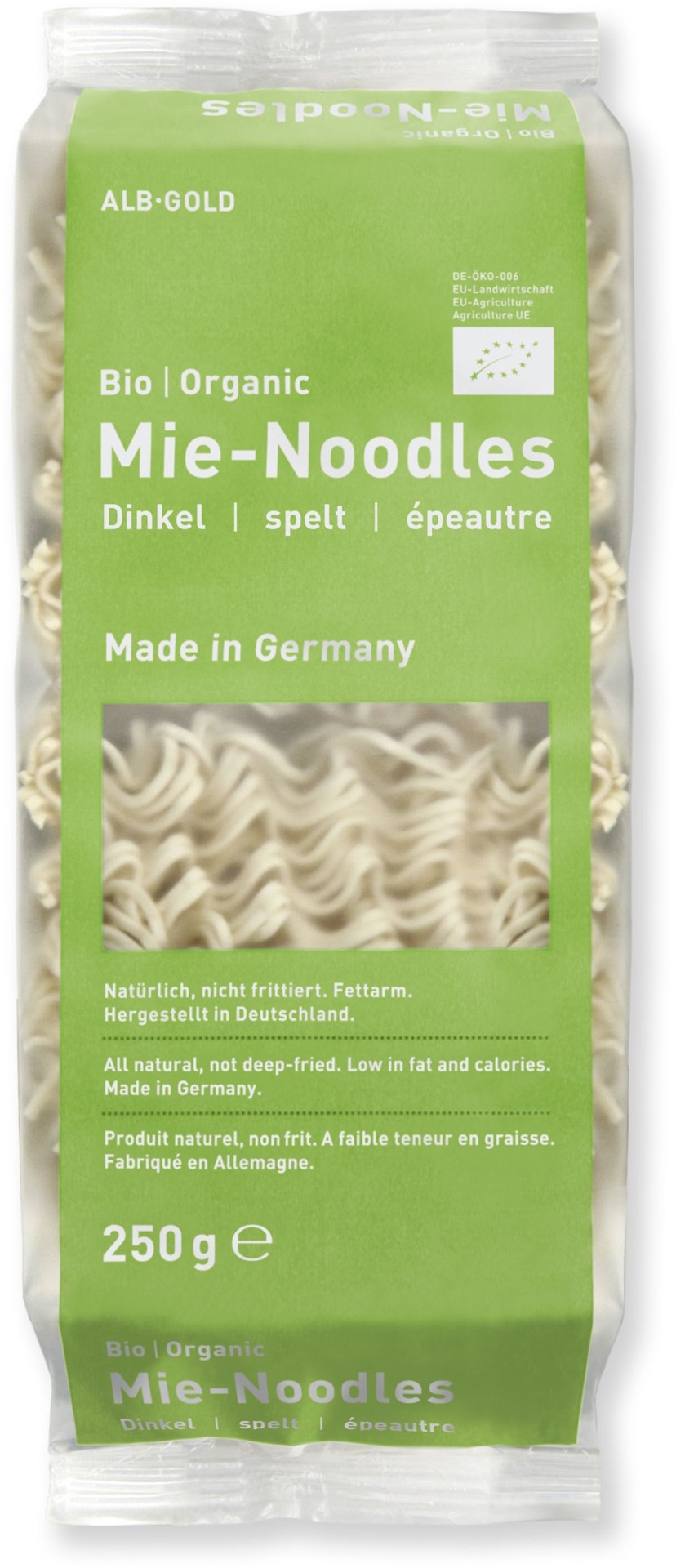 MAKARON (ORKISZOWY) NOODLE INSTANT BIO 250 g – ALB-GOLD MAKARON (ORKISZOWY) NOODLE INSTANT BIO 250 g – ALB-GOLD