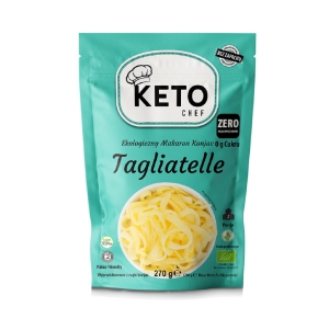 MAKARON (KONJAC) TAGLIATELLE BEZGLUTENOWY BIO 270 g (200 g) – KETO CHEF