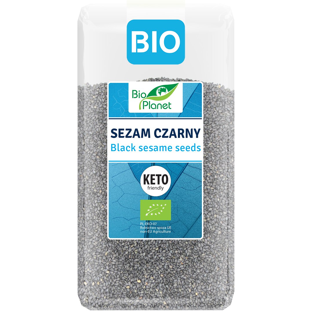 SEZAM CZARNY NIEŁUSKANY BIO 400 g – BIO PLANET SEZAM CZARNY NIEŁUSKANY BIO 400 g – BIO PLANET