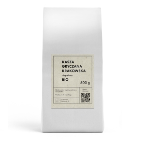 KASZA GRYCZANA KRAKOWSKA NIEPALONA BIO 500 g – THE PLANET