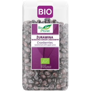 ŻURAWINA Z SOKIEM JABŁKOWYM BIO 400 g – BIO PLANET