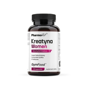 KREATYNA WOMEN BEZGLUTENOWA 125 KAPSUŁEK – PHARMOVIT (GYM FOOD)