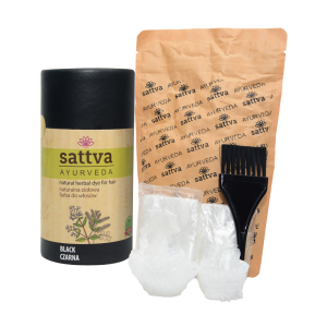 HENNA CZARNA ECO 150 g – SATTVA (AYURVEDA)