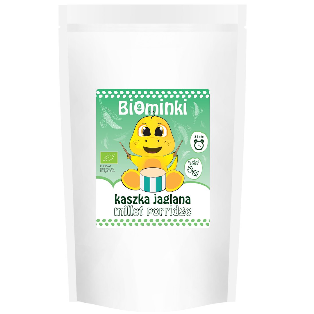 KASZKA JAGLANA BEZ DODATKU CUKRÓW BIO 200 g – BIOMINKI KASZKA JAGLANA BEZ DODATKU CUKRÓW BIO 200 g – BIOMINKI
