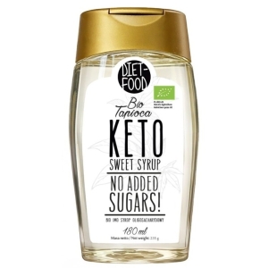 SYROP Z TAPIOKI KETO BEZGLUTENOWY BIO 180 ml – DIET-FOOD