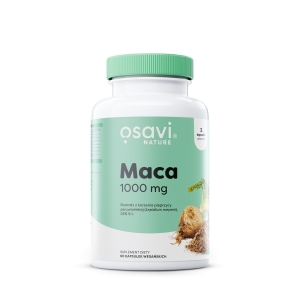 MACA EKSTRAKT (500 mg) BEZGLUTENOWA 60 KAPSUŁEK – OSAVI MACA EKSTRAKT (500 mg) BEZGLUTENOWA 60 KAPSUŁEK – OSAVI