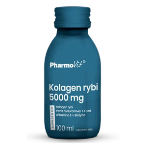 SHOT KOLAGEN RYBI (5 000 mg) BEZGLUTENOWY 100 ml – PHARMOVIT (SUPPLES & GO)