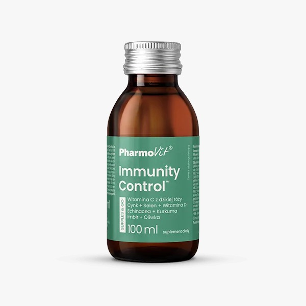 SHOT IMMUNITY CONTROL BEZGLUTENOWY 100 ml – PHARMOVIT (SUPPLES & GO) SHOT IMMUNITY CONTROL BEZGLUTENOWY 100 ml – PHARMOVIT (SUPPLES & GO)