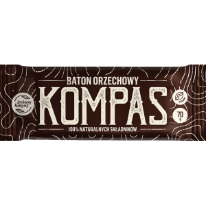 BATON ORZECHOWY KOMPAS BEZGLUTENOWY 70 g – ZMIANY ZMIANY