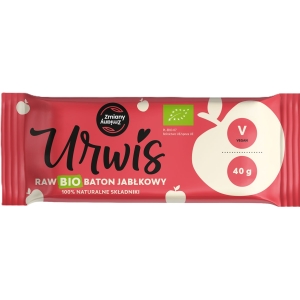 BATON JABŁKOWY URWIS BEZGLUTENOWY BIO 40 g – ZMIANY ZMIANY