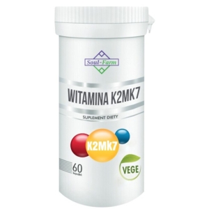 WITAMINA K2 MK7 (100 mcg) 60 KAPSUŁEK – SOUL FARM WITAMINA K2 MK7 (100 mcg) 60 KAPSUŁEK – SOUL FARM