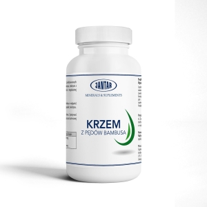 KRZEM ORGANICZNY Z PĘDÓW BAMBUSA (350 mg) 90 KAPSUŁEK – JANTAR KRZEM ORGANICZNY Z PĘDÓW BAMBUSA (350 mg) 90 KAPSUŁEK – JANTAR