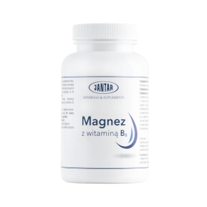 MAGNEZ + WITAMINA B6 60 KAPSUŁEK – JANTAR MAGNEZ + WITAMINA B6 60 KAPSUŁEK – JANTAR