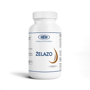 ŻELAZO (20 mg) 60 KAPSUŁEK – JANTAR ŻELAZO (20 mg) 60 KAPSUŁEK – JANTAR