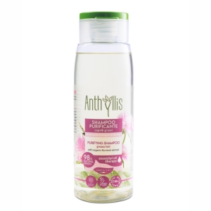 SZAMPON DO WŁOSÓW PRZETŁUSZCZAJĄCYCH SIĘ Z EKSTRAKTEM Z ŁOPIANU ECO 300 ml – ANTHYLLIS