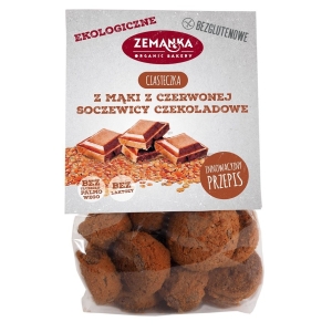CIASTKA SOCZEWICOWE CZEKOLADOWE BEZGLUTENOWE BIO 100 g – ZEMANKA