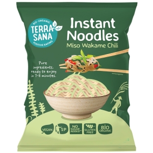 ZUPA BŁYSKAWICZNA Z MAKARONEM, MISO, WAKAME I CHILI BEZGLUTENOWA BIO 90 g – TERRASANA