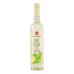 SYROP O SMAKU CYTRYNY Z MELISĄ BIO 500 ml – HOLLINGER