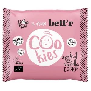 CIASTKO Z MORELĄ I WANILIĄ BEZ DODATKU CUKRÓW BEZGLUTENOWE BIO 40 g – BETT’R