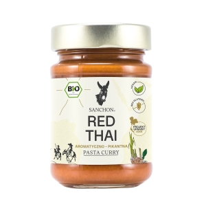 PASTA CURRY RED THAI BEZGLUTENOWA BIO 190 g –  SANCHON