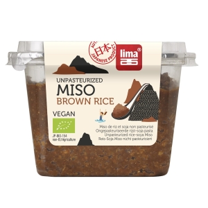 MISO BROWN RICE (PASTA Z SOI I RYŻU BRĄZOWEGO) BIO 300 g – LIMA