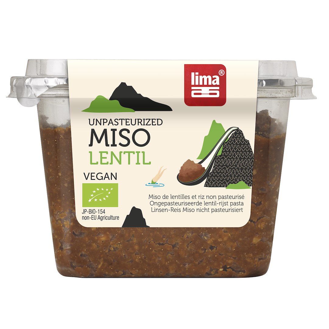 MISO LENTIL (PASTA Z SOCZEWICY I RYŻU) BIO 300 g – LIMA MISO LENTIL (PASTA Z SOCZEWICY I RYŻU) BIO 300 g – LIMA