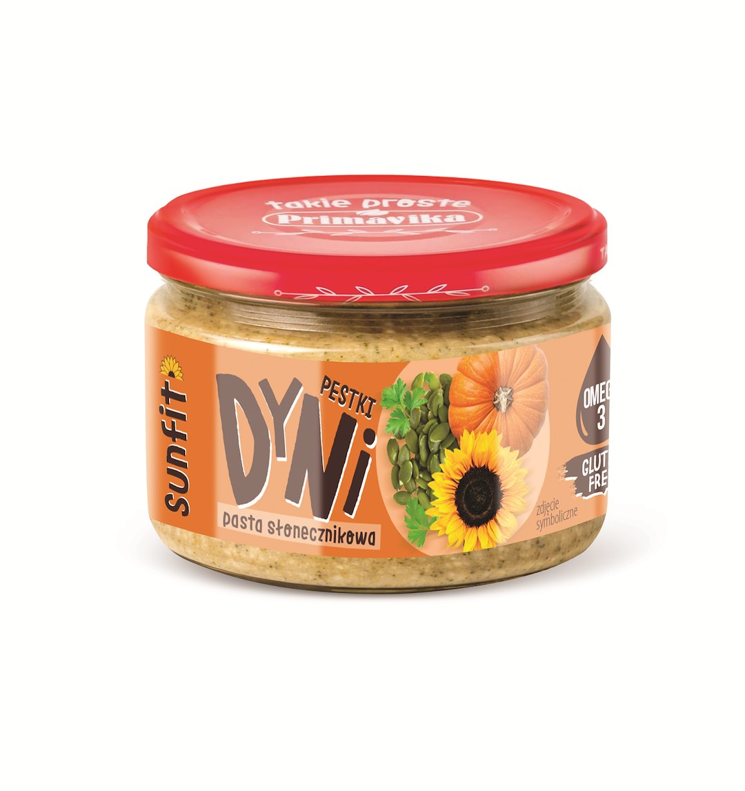 PASTA SŁONECZNIKOWA Z PESTKAMI DYNI BEZGLUTENOWA 180 g – PRIMAVIKA PASTA SŁONECZNIKOWA Z PESTKAMI DYNI BEZGLUTENOWA 180 g – PRIMAVIKA