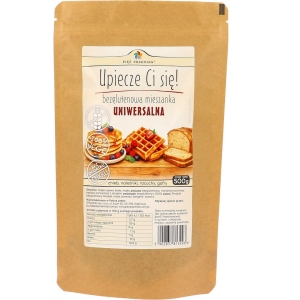 MIESZANKA UNIWERSALNA BEZ DODATKU CUKRÓW BEZGLUTENOWA 500 g – PIĘĆ PRZEMIAN