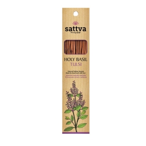 KADZIDEŁKA INDYJSKIE TULSI (15 szt.) 30 g – SATTVA (WELLNESS) KADZIDEŁKA INDYJSKIE TULSI (15 szt.) 30 g – SATTVA (WELLNESS)