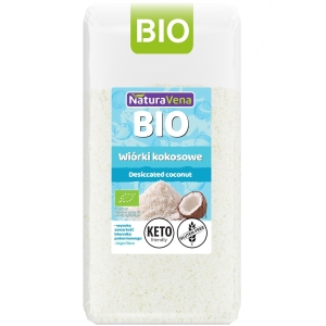 WIÓRKI KOKOSOWE BEZGLUTENOWE BIO 200 g – NATURAVENA