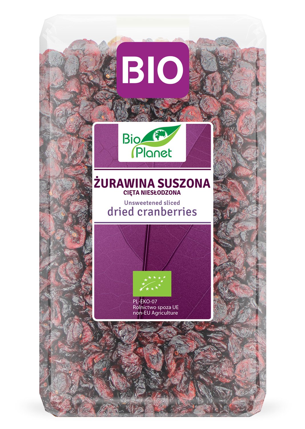 ŻURAWINA SUSZONA CIĘTA NIESŁODZONA BIO 1 kg – BIO PLANET ŻURAWINA SUSZONA CIĘTA NIESŁODZONA BIO 1 kg – BIO PLANET