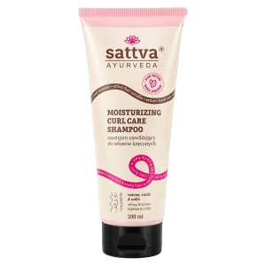 SZAMPON NAWILŻAJĄCY DO WŁOSÓW KRĘCONYCH 200 ml – SATTVA (AYURVEDA)