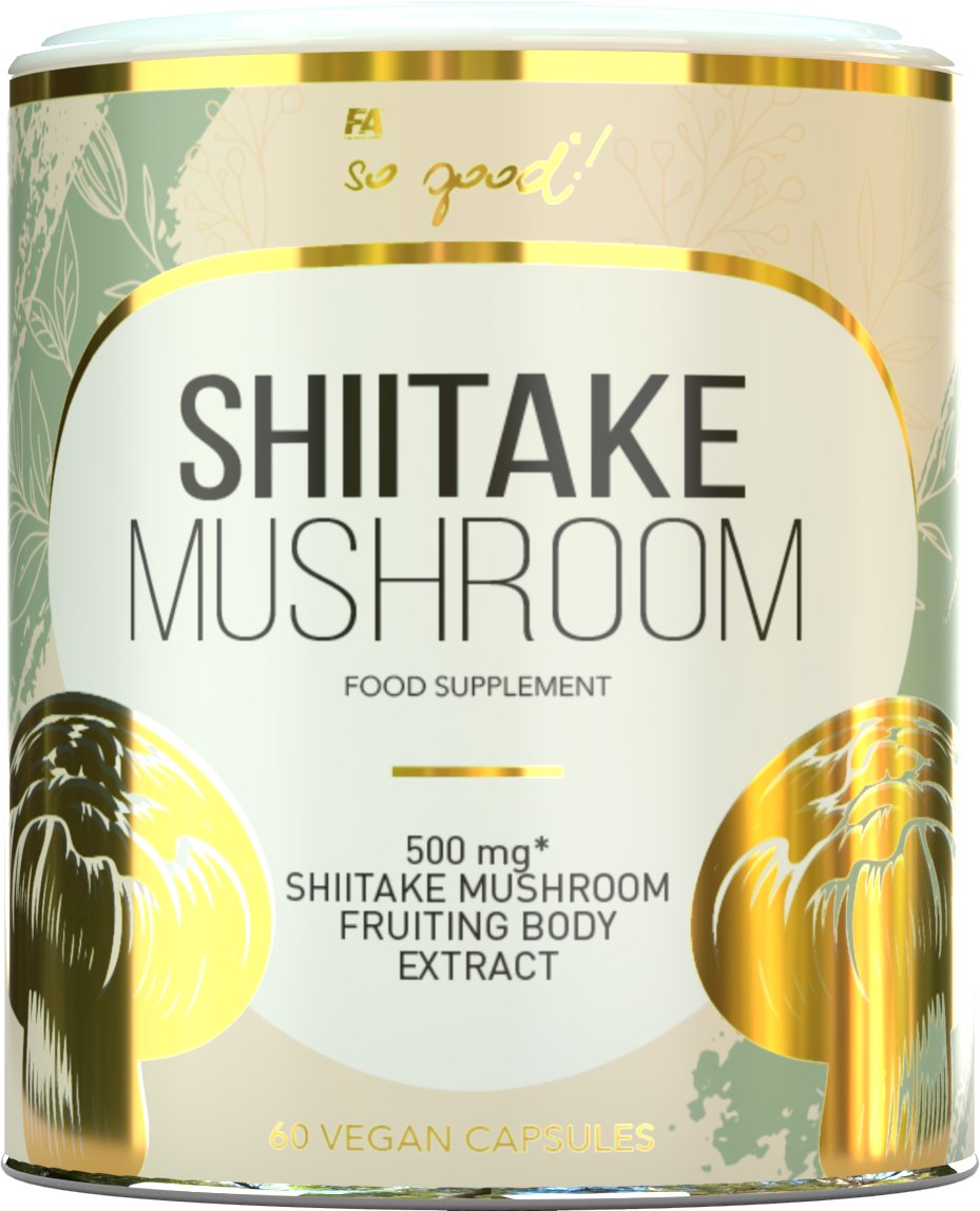 GRZYBY SHIITAKE EKSTRAKT (500 mg) 60 KAPSUŁEK – SO GOOD! GRZYBY SHIITAKE EKSTRAKT (500 mg) 60 KAPSUŁEK – SO GOOD!