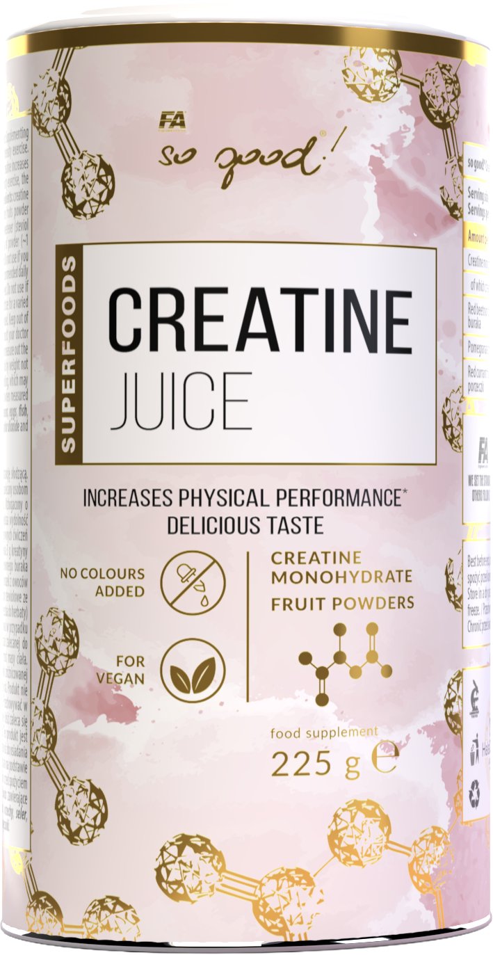 CREATINE JUICE W PROSZKU 225 g – SO GOOD! CREATINE JUICE W PROSZKU 225 g – SO GOOD!