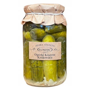 OGÓRKI KISZONE KRÓLEWSKIE 710 g (410 g) – LUNIAK