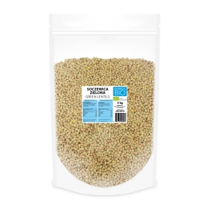 SOCZEWICA ZIELONA BIO 5 kg – HORECA (BIO PLANET)