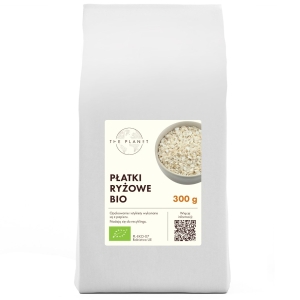 PŁATKI RYŻOWE BIO 300 g – THE PLANET