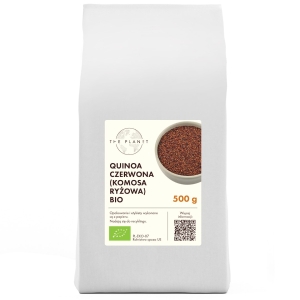 QUINOA CZERWONA (KOMOSA RYŻOWA) BIO 500 g – THE PLANET