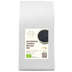 SOCZEWICA CZARNA BELUGA BIO 1 kg – THE PLANET
