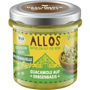 PASTA KANAPKOWA PROTEINOWA W STYLU GUACAMOLE BEZGLUTENOWA BIO 140 g – ALLOS PASTA KANAPKOWA PROTEINOWA W STYLU GUACAMOLE BEZGLUTENOWA BIO 140 g – ALLOS
