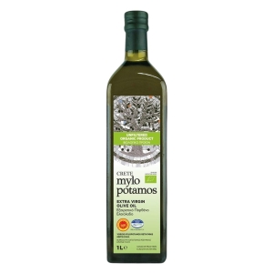OLIWA Z OLIWEK EXTRA VIRGIN NIEFILTROWANA PDO KRETA BIO 1 L – MYLOPOTAMOS
