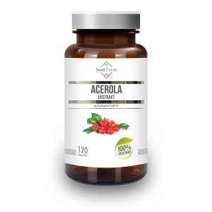 ACEROLA EKSTRAKT (600 mg) 120 KAPSUŁEK – SOUL FARM
