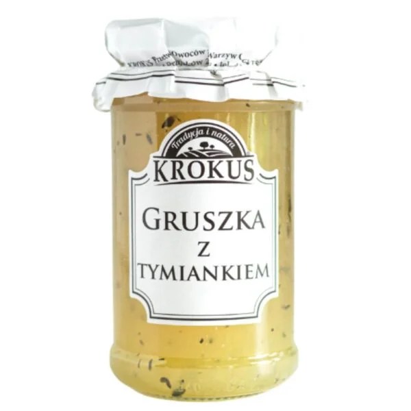 GRUSZKA Z TYMIANKIEM 235 g – KROKUS GRUSZKA Z TYMIANKIEM 235 g – KROKUS
