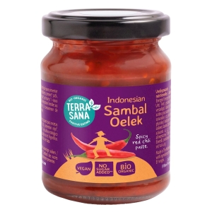 PASTA CHILI SAMBAL OELEK BIO 125 g – TERRASANA