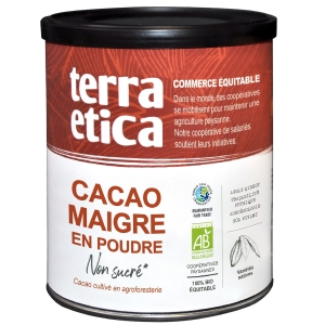 KAKAO SPROSZKOWANE ODTŁUSZCZONE FAIR TRADE BIO 280 g – TERRA ETICA