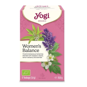 HERBATKA DLA KOBIET – RÓWNOWAGA (WOMEN’S BALANCE) BIO (17 x 1,8 g) 30,6 g – YOGI