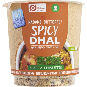 DANIE BŁYSKAWICZNE PROTEINOWE DAL PIKANTNY BIO 60 g – MADAME BUTTERFLY