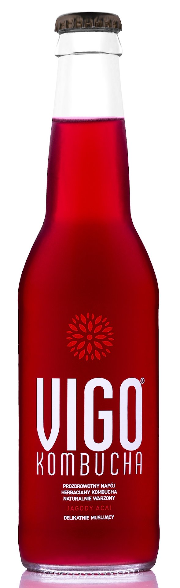 KOMBUCHA JAGODA ACAI BEZGLUTENOWA 330 ml – VIGO KOMBUCHA JAGODA ACAI BEZGLUTENOWA 330 ml – VIGO