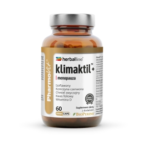 KAPSUŁKI NA MENOPAUZĘ (KLIMAKTIL) BEZGLUTENOWE 60 szt. – PHARMOVIT (HERBALLINE)